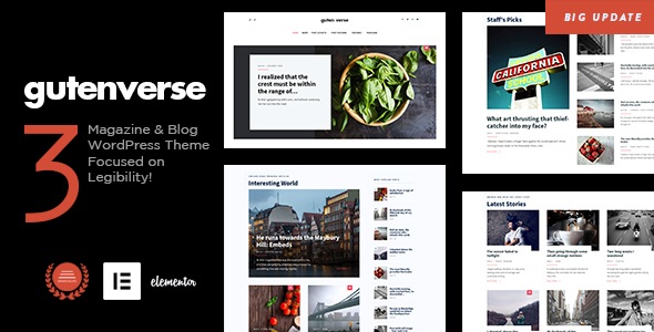 GutenVerse - Magazine and Blog Theme icon