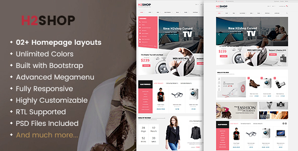 H2Shop - Responsive WooCommerce Shop WordPress Theme icon