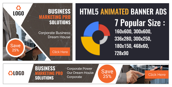 HTML5 Animated Banner Ads Template icon
