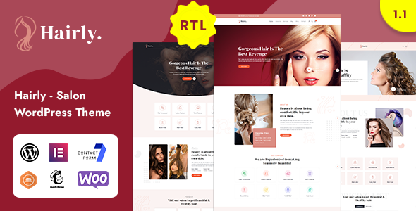 Hairly - Salon Shop WordPress Theme icon