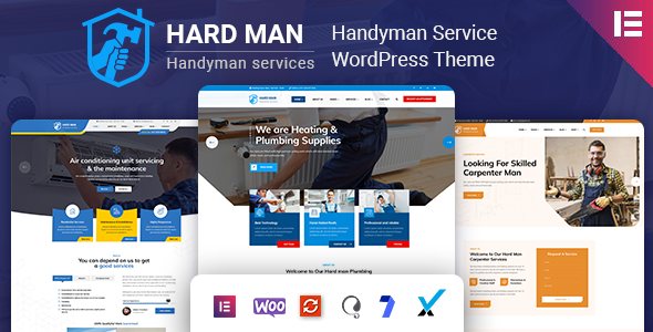 Hardman - Handyman & Plumber WordPress Theme icon