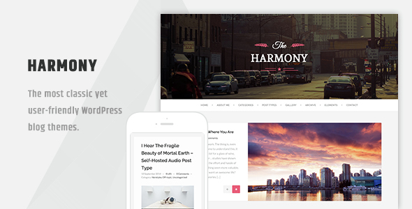 Harmony - Clean Responsive Wordpress Blog Theme icon