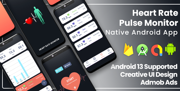Heart Rate Monitor: Pulse Rate Counter, Instant Heart Rate, Heart Rate Activity Tracking icon