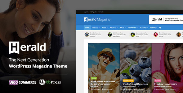 Herald - Newspaper & News Portal WordPress Theme icon