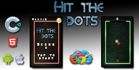 Hit the dots - HTML5 Mobile Game icon