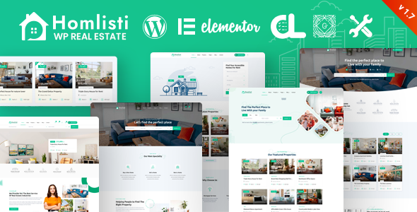 Homlisti – Real Estate WordPress Theme + RTL icon