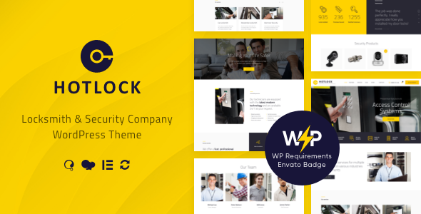 HotLock | Locksmith & Security Systems WordPress Theme + RTL icon