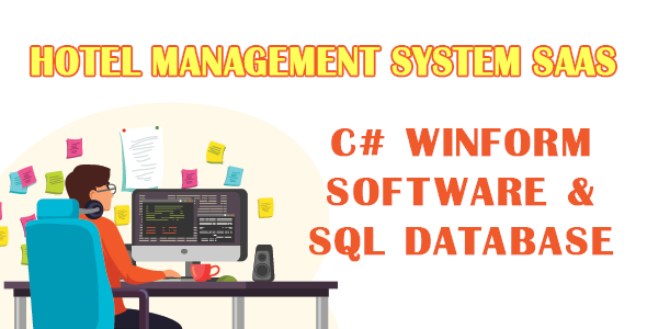 Hotel management system SaaS | full C# source code + SQL database image