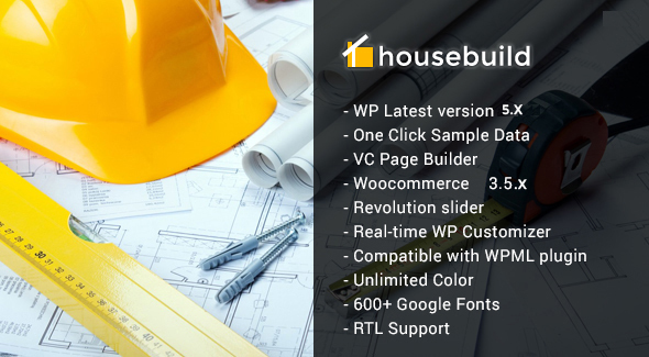 Housebuild - WordPress Construction Business Theme icon