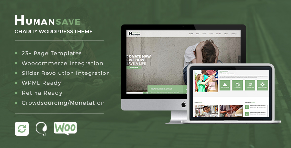 Humansave - Responsive Nonprofit Charity WordPress Theme icon