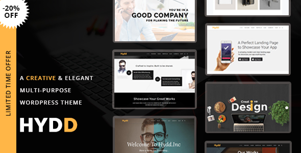 Hydd - Creative Multi-Purpose WordPress Theme icon