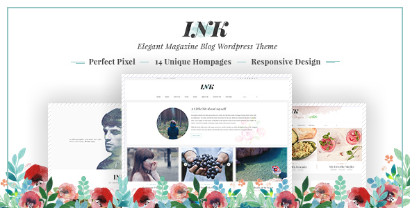 INK – Elegant Magazine Blog WordPress Theme icon
