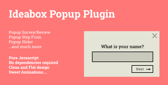 Ideabox Popup - Popup Survey/Review, Slider, Step Form icon