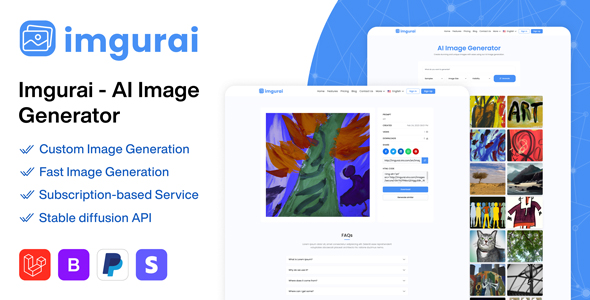 Imgurai - AI Image Generator (SAAS) icon