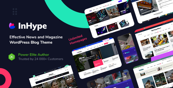 InHype - Blog & Magazine WordPress Theme icon