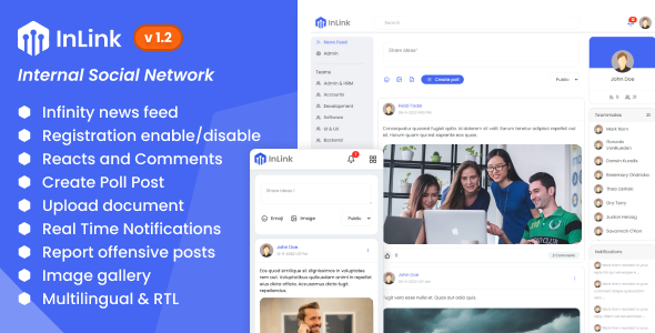 InLink - Internal Social Networking System icon