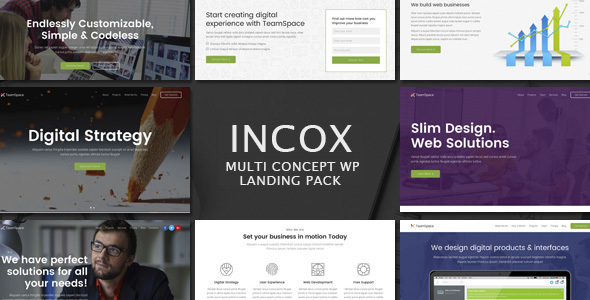 Incox - Multi-Concept Landing Pages WP Theme icon