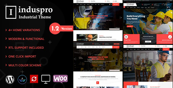 Induspro - Factory and Industrial WordPress Theme icon