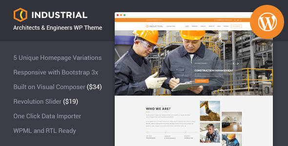 Industrial - Architects & Engineers WP Theme icon