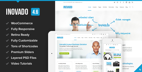Inovado - Retina Responsive Multi-Purpose Theme icon