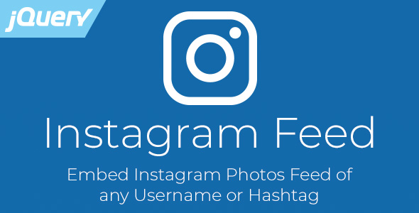 Instagram Feed - jQuery Plugin to Embed Instagram Photos icon