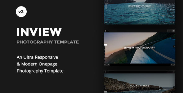 Inview - Fullscreen Photography Videographer Theme icon
