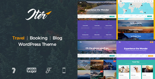 Iter - Travel & Tour Booking WordPress Theme icon