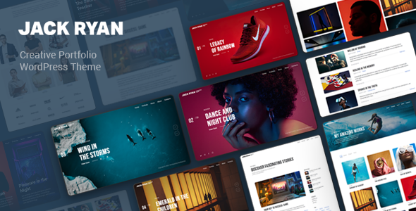 Jack Ryan - Creative Portfolio WordPress Theme icon