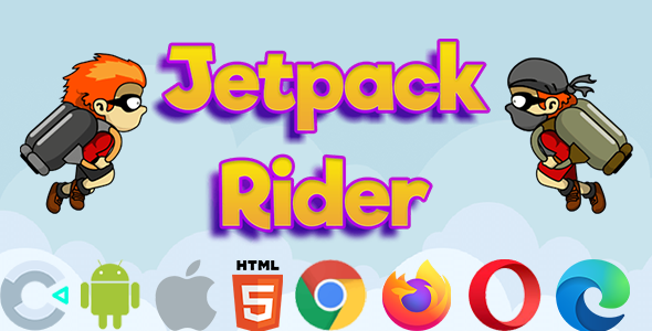 Jetpack Rider - ( Construct 3 | C3P | HTML5 ) icon