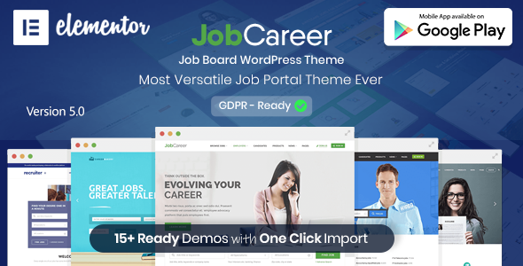 JobCareer | Job Board Responsive WordPress Theme icon