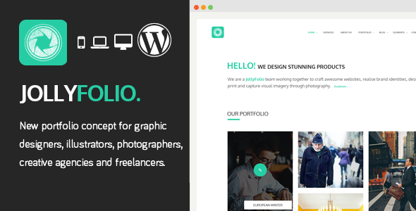 Jollyfolio - Creative Responsive WordPress Theme icon