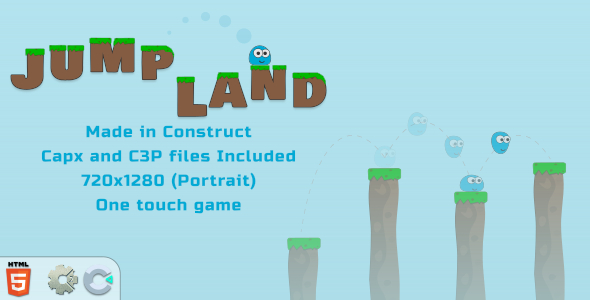 Jump Land - HTML5 Casual game icon