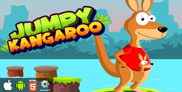Jumpy Kangaroo - HTML5 Game (CAPX) icon