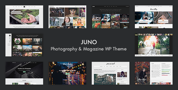 Juno – Photography & Magazine WP Theme icon