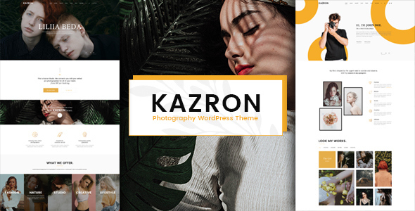 Kazron - Photography WordPress Theme icon