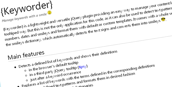 {Keyworder} - Manage Keywords With A Smile icon