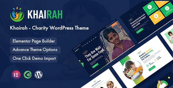 Khairah - Charity WordPress Theme icon