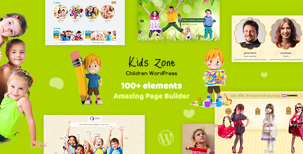 Kids Zone - Children WordPress Theme icon