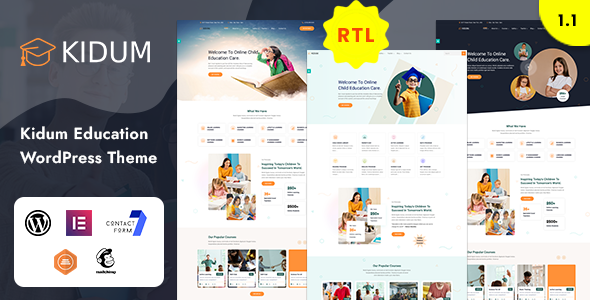 Kidum | LMS & Education WordPress Theme icon