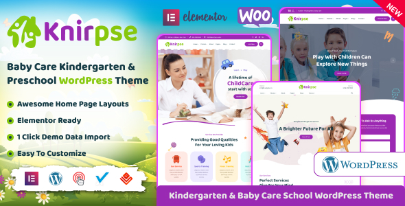 Knirpse – Kindergarten & Baby Care WordPress Theme icon
