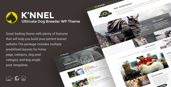 Knnel - Ultimate Dog Breeder WP Theme V1.1 icon