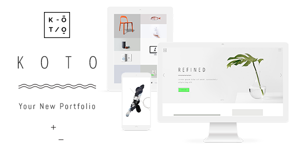 Koto - Artist Portfolio Theme icon