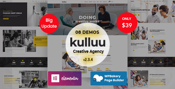 Kulluu - Creative Agency WordPress Theme icon