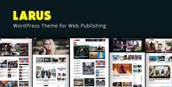 Larus - WordPress Blog Magazine Theme icon