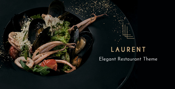 Laurent - Elegant Restaurant Theme icon