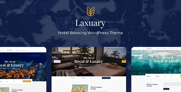 Laxuary - Hotel Booking WordPress Theme icon