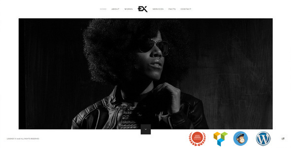 Legendo - One Page Portfolio WordPress Theme icon