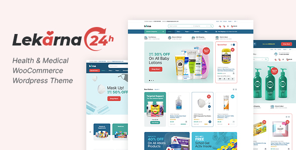 Lekarna24 - Health & Medical WooCommerce Theme icon