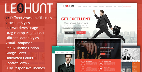 LeoHunt - Responsive MultiPurpose WordPress Theme icon
