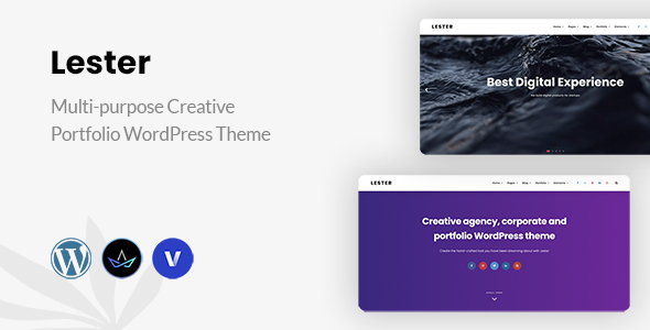 Lester - Creative Portfolio WordPress Theme icon